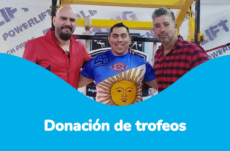 Donación de Trofeos 