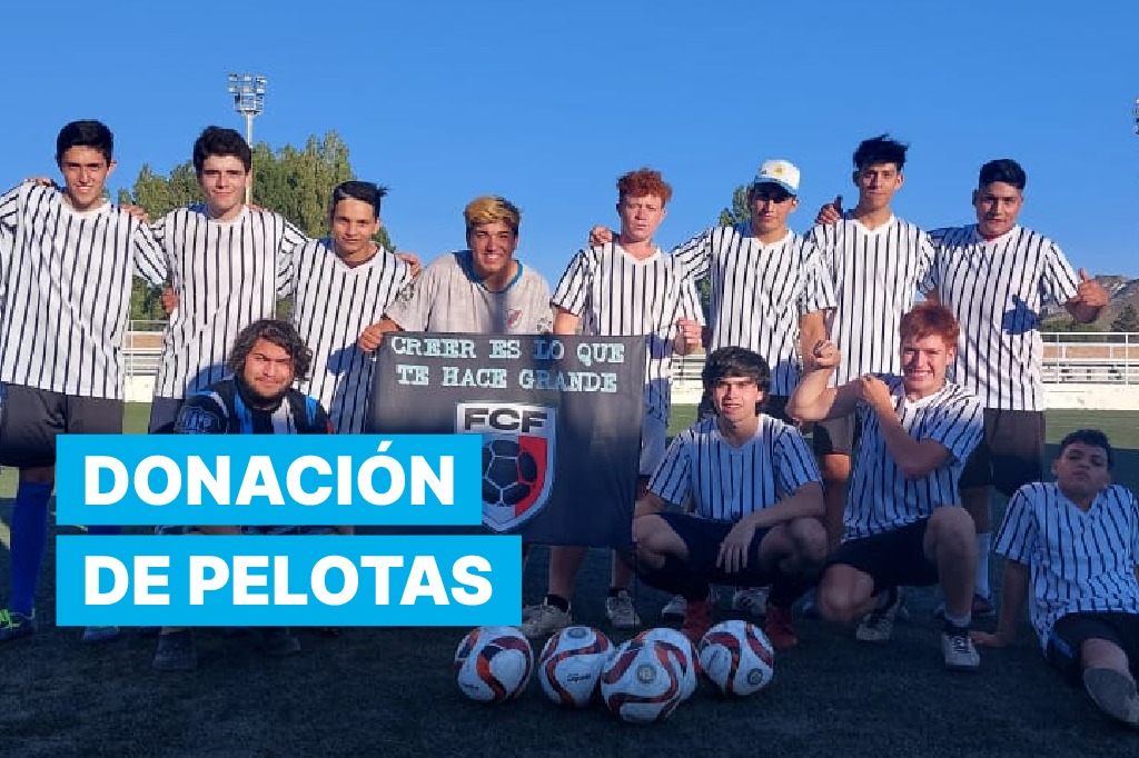Donación de pelotas