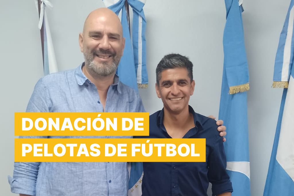 Donación de pelotas