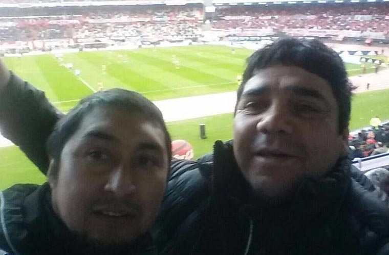 Claudio Alvarez y Eduardo Cifuentes visitan River Plate