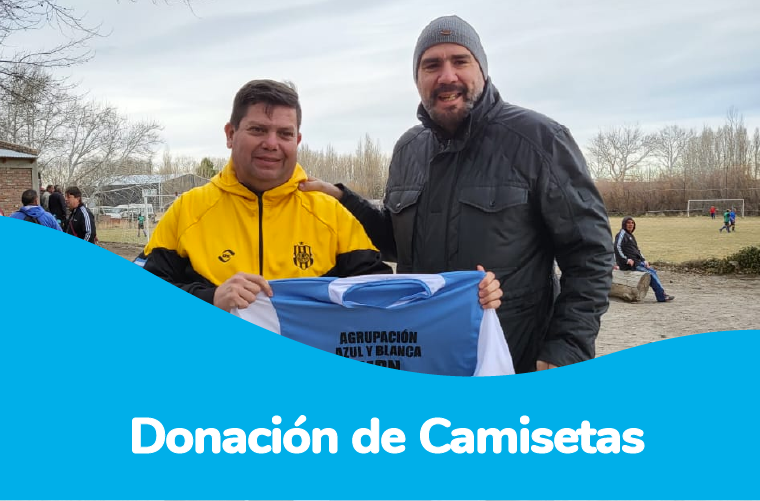 Donaciòn de camisetas